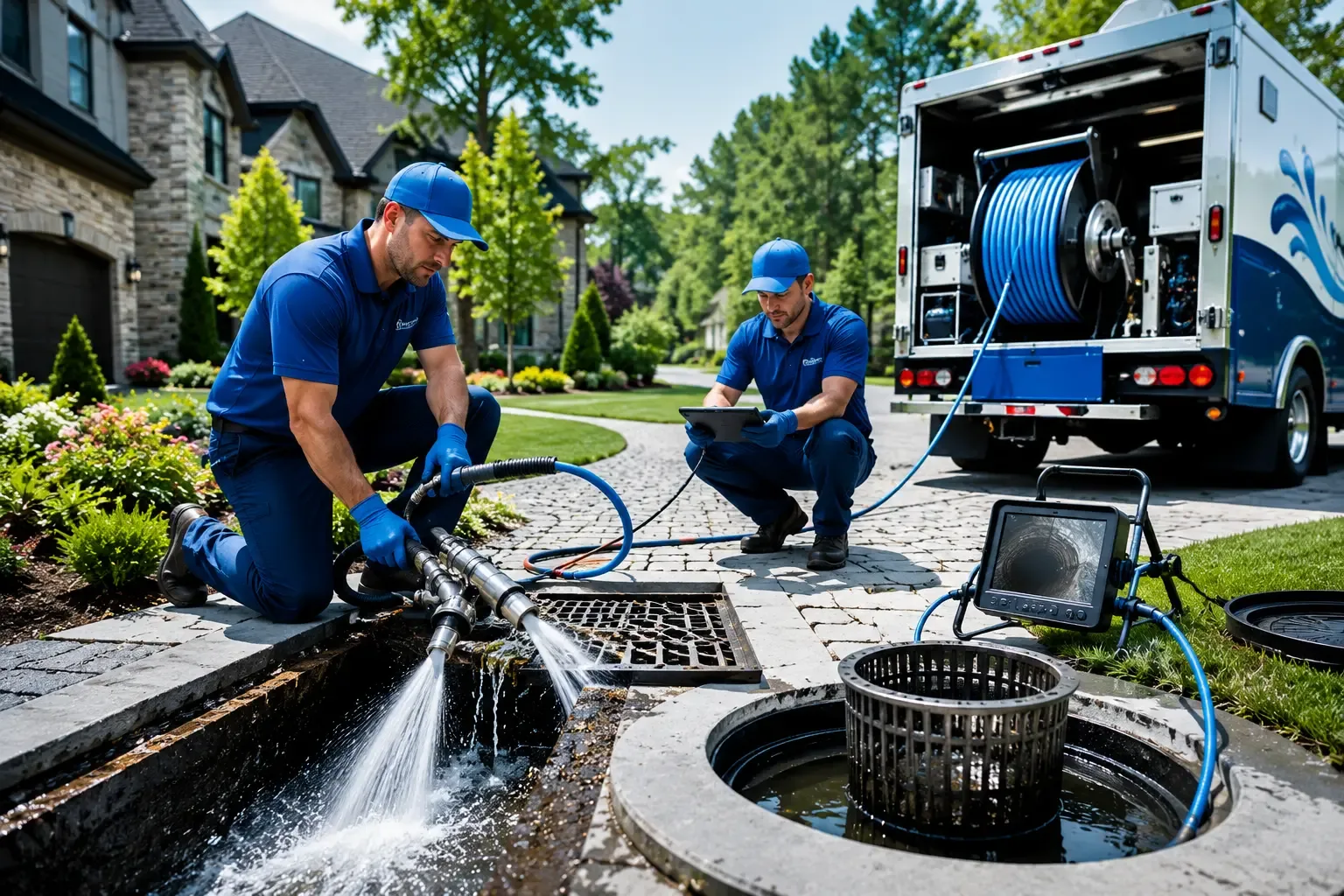 Local outdoor drain cleaning professionals in Kings Mills, OH